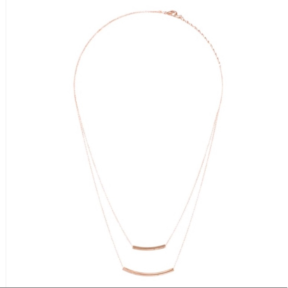Layered Bar Necklace